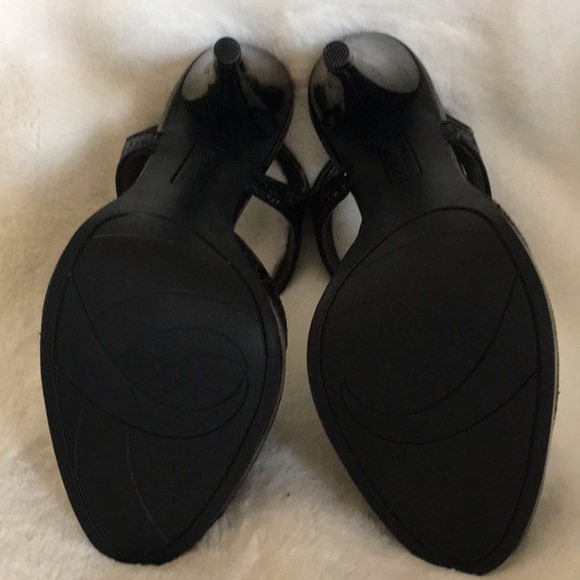 Black glitter heels - Picture 5 of 7